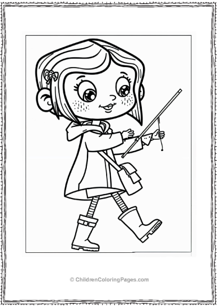 Coraline With Forked Sticks Free PDF Printable