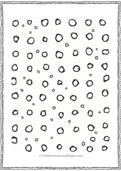 Creative Dots Pattern For Kids Free PDF Printable