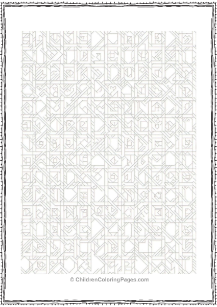 Creative Patterns For Kids To Color Free PDF Printable
