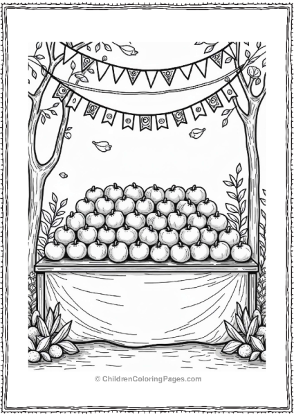 Cultural Oranges Festival Display Free PDF Printable