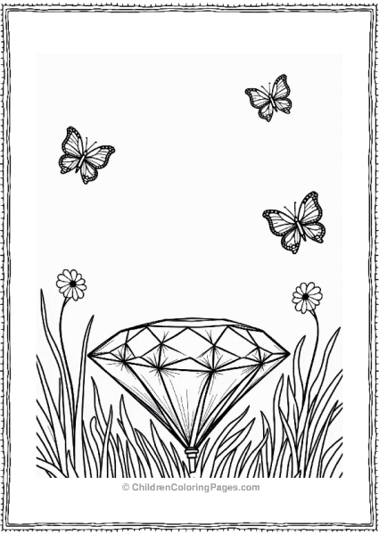 Diamond In A Sunlit Meadow Free PDF Printable