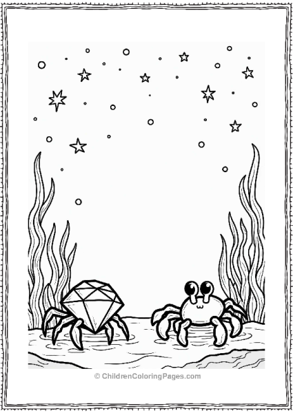 Diamond Sparkling Under The Ocean Sunlight Free PDF Printable