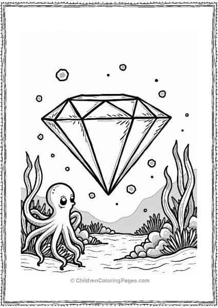 Diamond Under The Waves Free PDF Printable