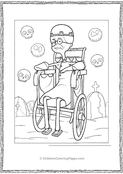 Dr Finkelstein Nigtmare Before Christmas Free PDF Printable