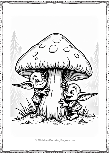 Dungeons And Dragons Goblins Playing Hide And Seek Free PDF Printable