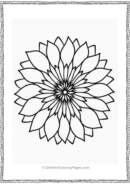 Flower Petal Kaleidoscope Pattern Free PDF Printable