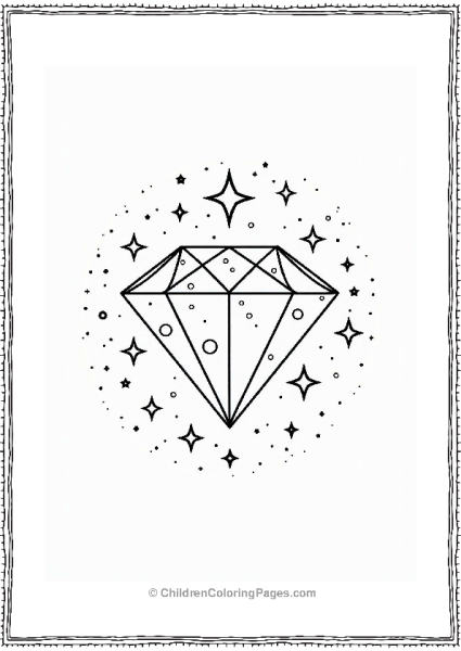 Galactic Diamond Cluster Free PDF Printable