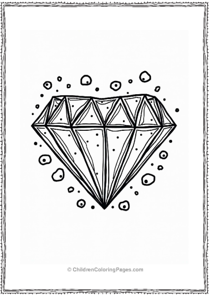 Heart Shaped Diamond Collection Free PDF Printable