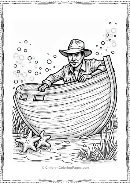 Indiana Jones And The Sunken Ship Free PDF Printable