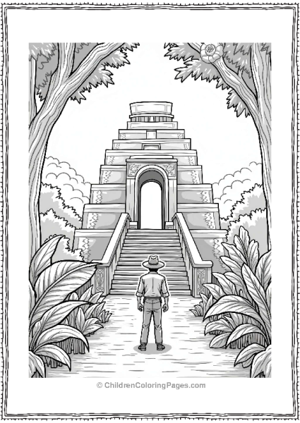 Indiana Jones At The Temple Of Secrets Free PDF Printable