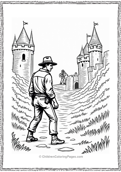 Indiana Jones In A Scottish Castle Free PDF Printable