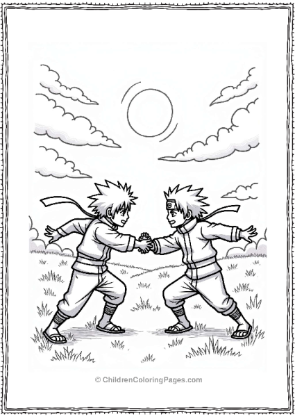 Itachi And Sasuke Sparring Free PDF Printable