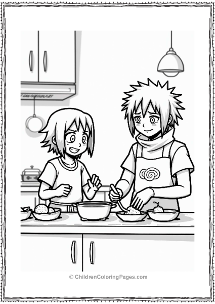Itachi Cooking With Sasuke Free PDF Printable