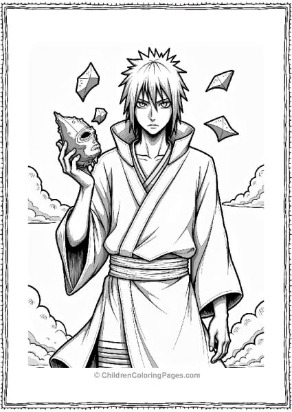 Itachi With A Broken Mask Free PDF Printable