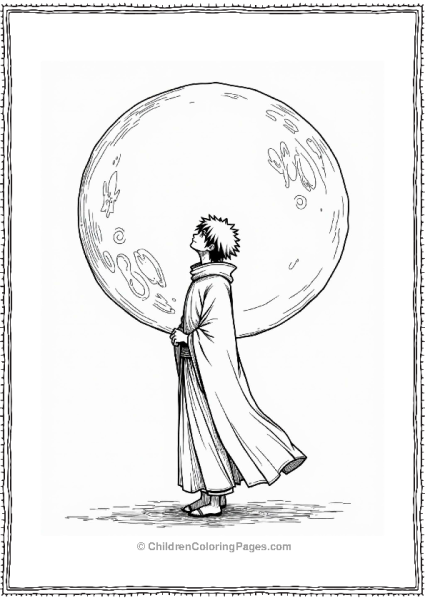 Itachis Farewell Under The Moonlight Free PDF Printable