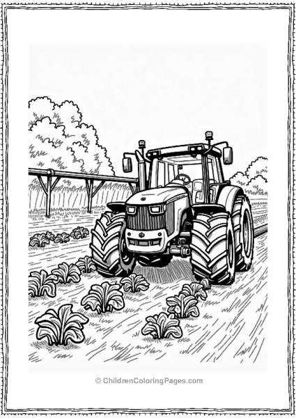 John Deere Irrigation System Illustration Free PDF Printable
