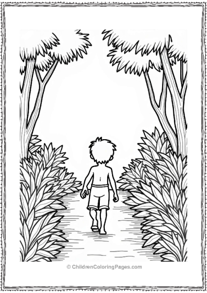 Jungle Book Mowgli Exploring The Jungle Free PDF Printable