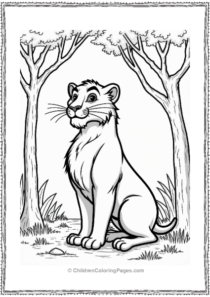 Jungle Book Shere Khan In The Jungle Free PDF Printable