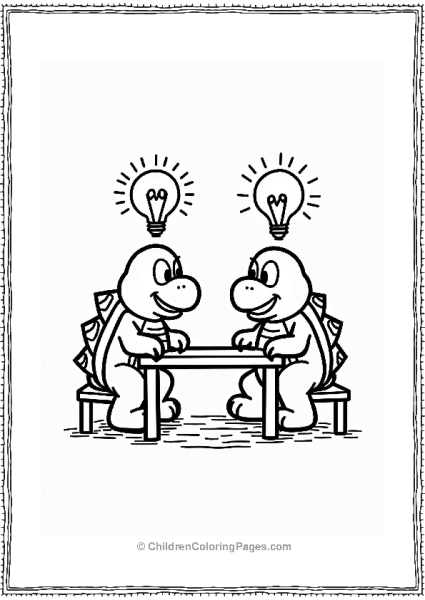 Koopa Troopas Sharing Ideas Free PDF Printable