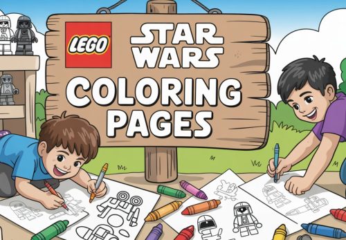 Lego Star Wars Coloring Pages – Free PDF Printables 🖍️🌌🧱