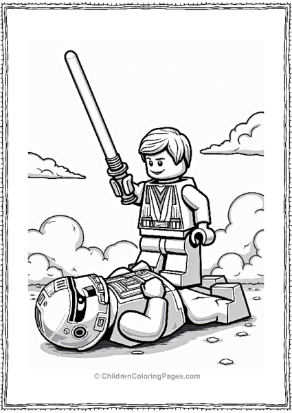 Lego Star Wars Duel Victory Free PDF Printable
