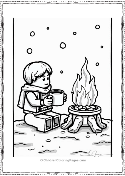 Lego Star Wars Hot Cocoa Break Free PDF Printable