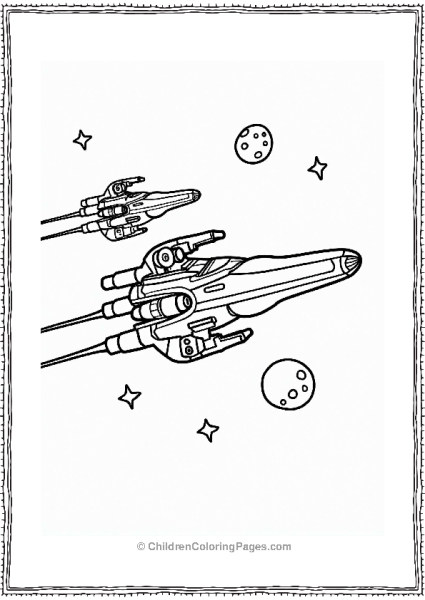 Lego Star Wars Ships In Formation Free PDF Printable