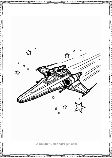 Lego Star Wars Spaceship Chase Free PDF Printable