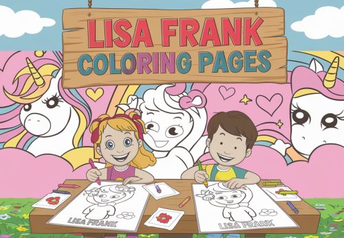 Lisa Frank Coloring Pages – Free PDF Printables 🌈🦄🎨🌟