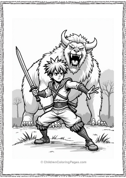 Manga Fierce Beast Tamer With Creature Free PDF Printable