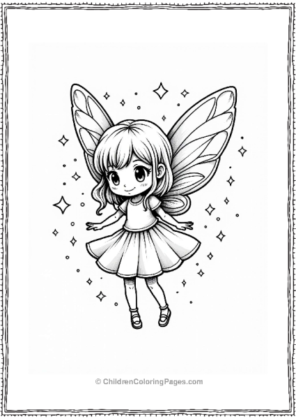 Manga Magical Fairy Transformation Free PDF Printable