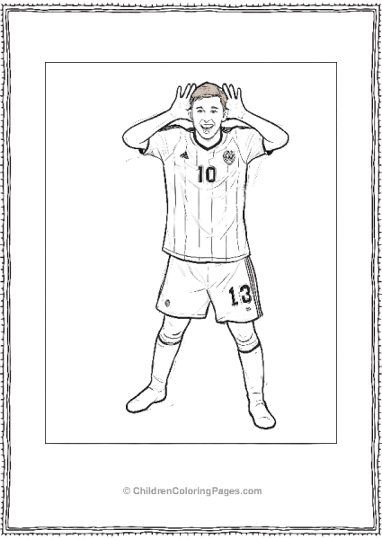 Messi As A Soccer Player Free PDF Printable