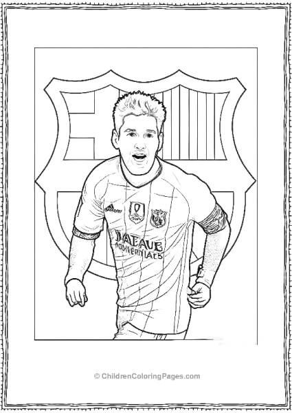 Messi Logo Page Free PDF Printable