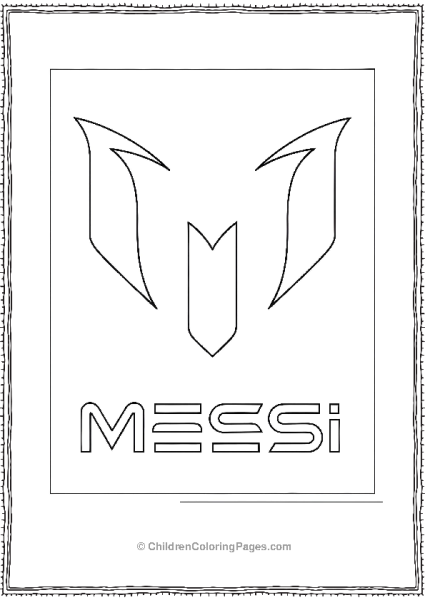 Messi Logo Free PDF Printable