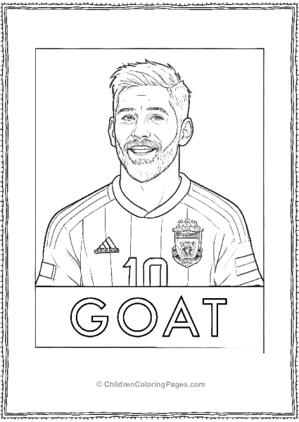 Messi The Goat Free PDF Printable