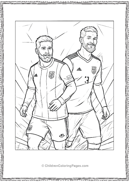Messi With Other Players Free PDF Printable
