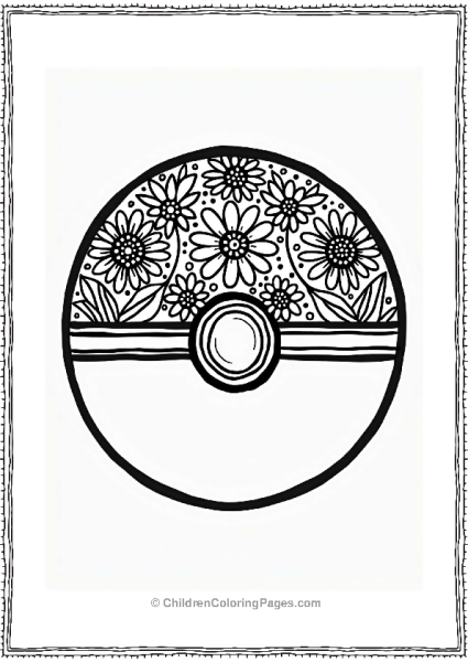 Mexican Folk Art Pokeball Design Free PDF Printable