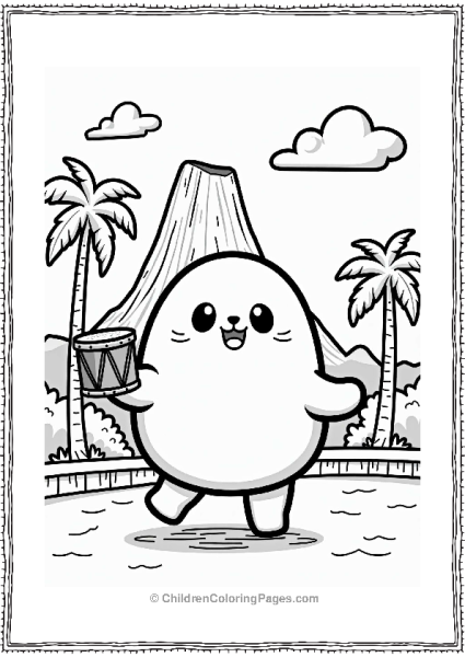 Molang Dancing In Rio De Janeiro Free PDF Printable