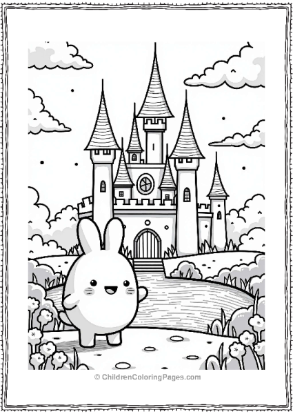 Molang In A Dreamy Castle Free PDF Printable