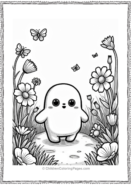 Molang In The Enchanted Garden Free PDF Printable