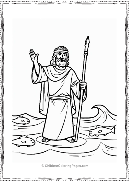 Moses Parting The Red Sea Free PDF Printable