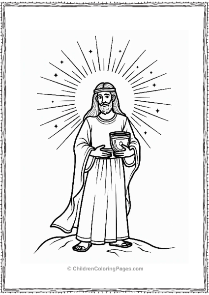 Moses With The Ark Of The Covenant Free PDF Printable