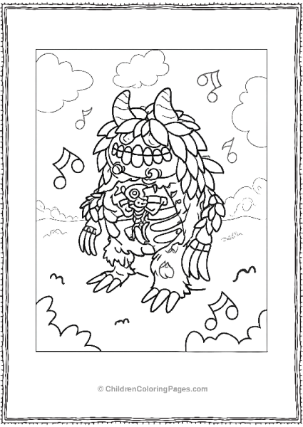 My Singing Monsters Bona Petite Free PDF Printable