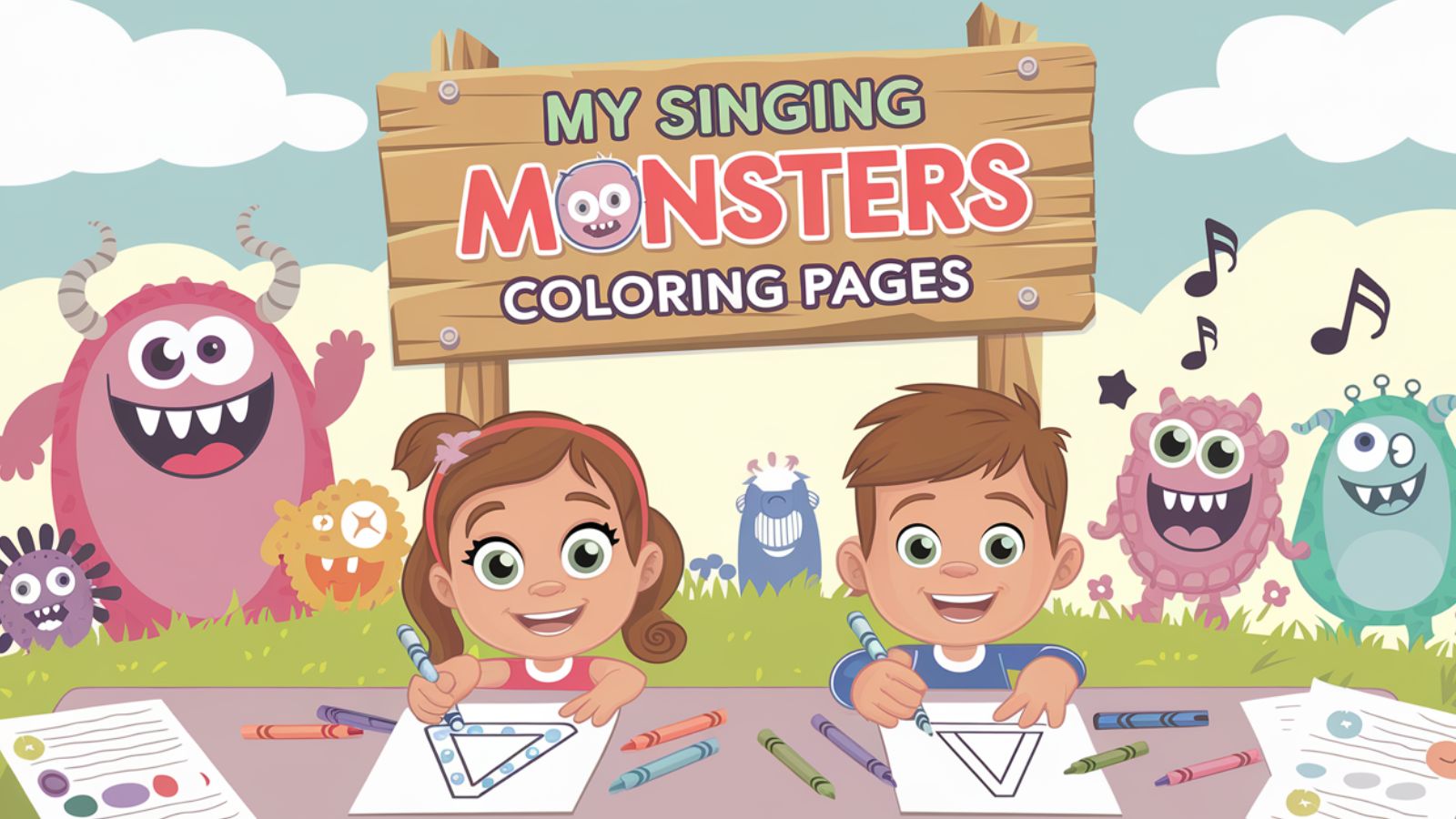 My Singing Monsters Coloring Pages – Free PDF Printables 🎶👾