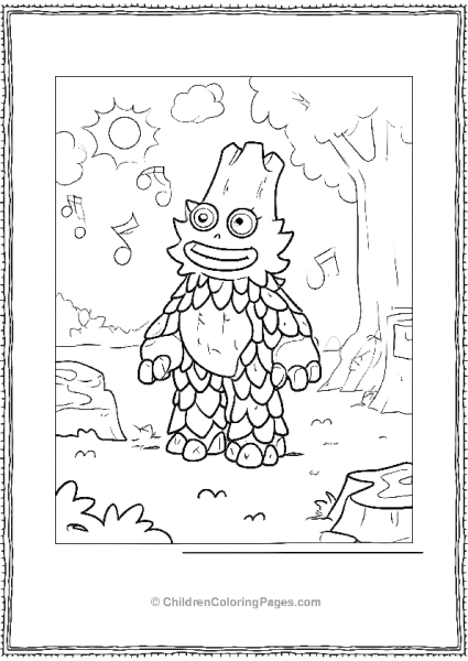 My Singing Monsters Kayna Free PDF Printable