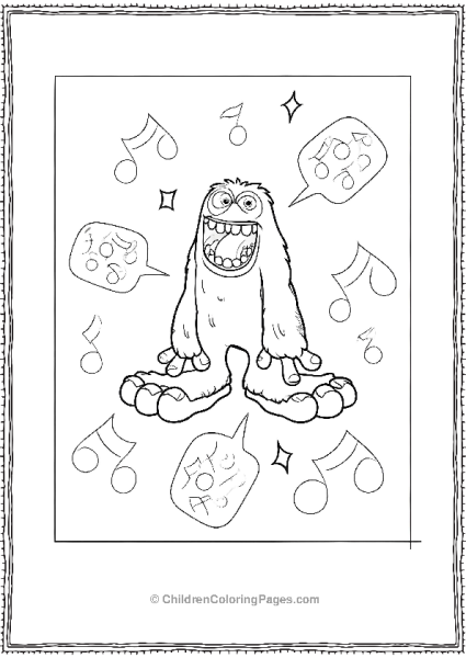 My Singing Monsters Mammott Free PDF Printable