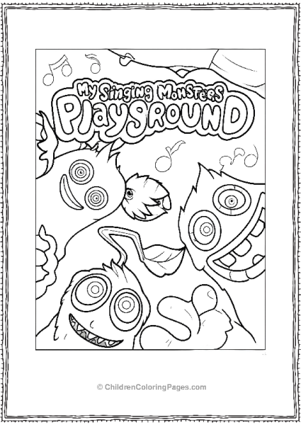 My Singing Monsters Playground Free PDF Printable