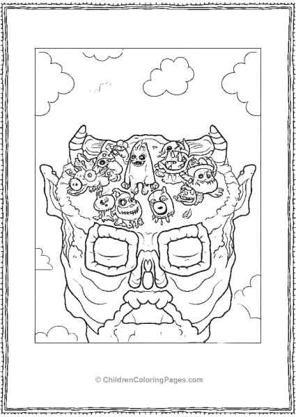 My Singing Monsters Together On Plant Island Free PDF Printable