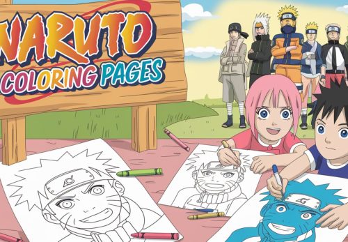 Naruto Coloring Pages – Free PDF Printables 🌀🧡👊💥