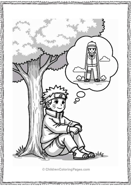 Naruto Dreaming Of Becoming Hokage Free PDF Printable